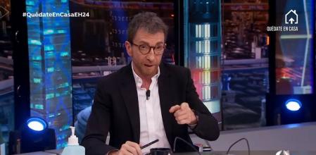 Pablo Motos apunta a Pedro Sánchez en 'El Hormiguero'
