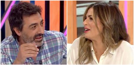 La reacción de Juan del Val tras la confesión sexual de Nuria Roca en ‘La Resistencia’: “Yo lo sé conmigo”