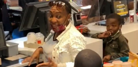 Ella no se lo esperaba para nada