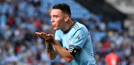 Iago Aspas, que cumple 35 años en agosto, ha marcado al menos 14 goles en sus últimas siete temporadas