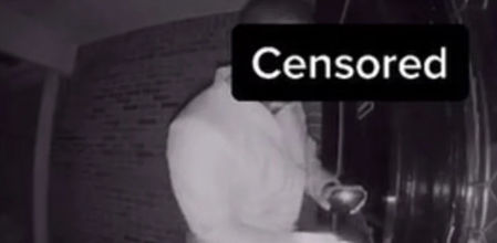 Una de las imágenes captadas por las cámaras de seguridad