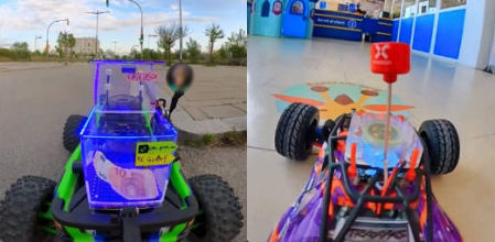 The Green Car, el coche teledirigido gamberro que graba sus travesuras y las comparte en redes