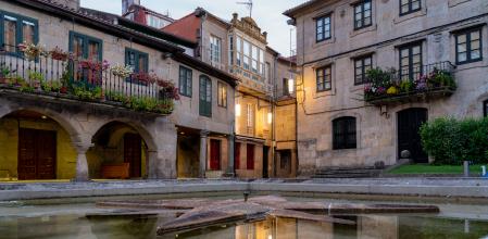Plaza de la Ferreria de Pontevedra