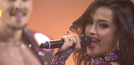 Chanel en otro momento del 'Jury Rehearsal' de Eurovisión 2022