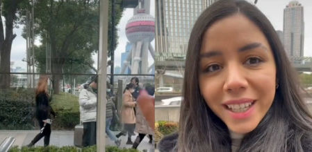 Muestra cómo es el reparto de comida a domicilio en China y los usuarios quedan abrumados por la honradez