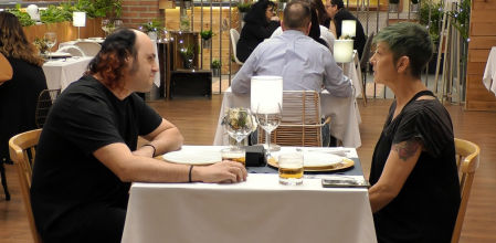 La cita entre Aner y Sandra en 'First Dates'