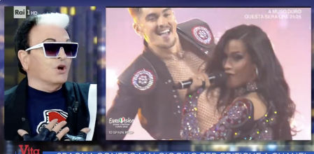 El comentarista de la RAI, Cristiano Malgioglio, se disculpa con Chanel tras llamarla “Jennifer López de saldo”