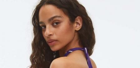 Vestido con estampado floral de Oysho