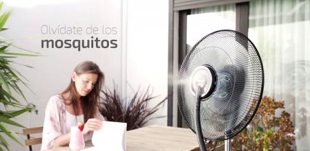 Cecotec Ventilador Nebulizador de Agua con Mando a Distancia y Temporizador EnergySilence 790 FreshEssence Ionic