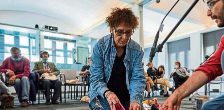 Programa de arte para mayores en la Fundacion la Caixa.