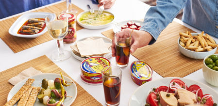 Aperitivo Conservas de Mar