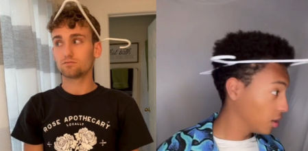 Reflejo de la percha, la explicación del extraño fenómeno que se ha convertido en un reto viral