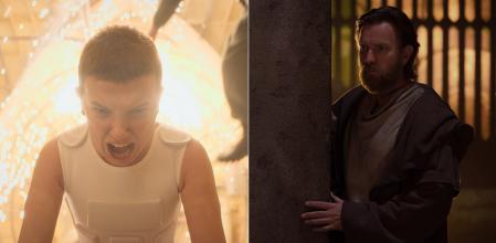 'Stranger things' llega con siete episodios y 'Obi-Wan Kenobi' con dos.