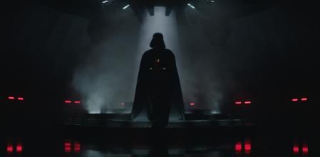 This image released by Disney+ shows Hayden Christensen in a scene from the series “Obi-Wan Kenobi,”premiering May 27. (Disney+ via AP)