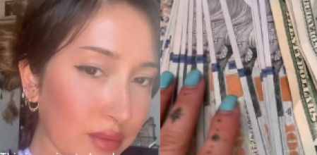 La mujer explica sus experiencias en TikTok