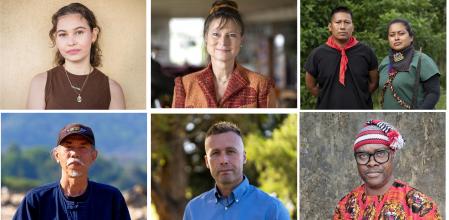 Personas galardonadas con los Premios Goldman de 2022   .