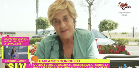 Chelo García Cortés rompe a llorar hablando de su caída: 