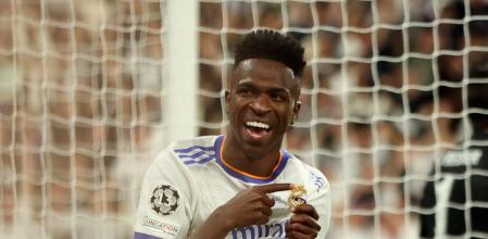 Vinicius celebrando el gol de la victoria&nbsp;