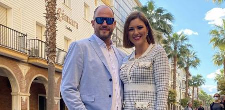 María Jesús Ruiz junto a su actual pareja, Curro