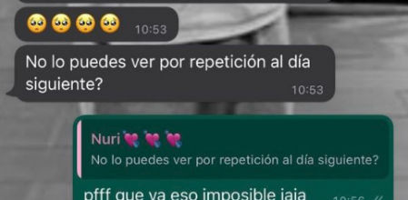 El joven compartió las capturas de la conversación