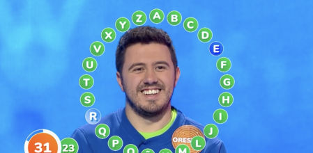 Orestes acaricia el bote de 'Pasapalabra' y vence a su nuevo rival