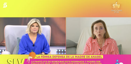 Merchi, madre de Anabel Pantoja, muy molesta con 'Sálvame'