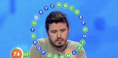 Orestes se reencuentra con un antiguo rival en 'Pasapalabra':