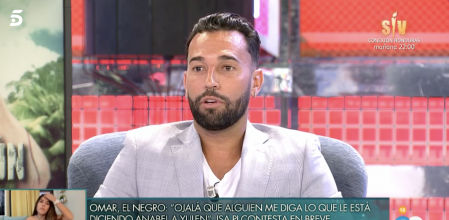 Omar Sánchez sentencia su relación con Anabel Pantoja en 'Sábado Deluxe': 