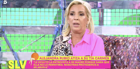 Carmen Borrego anuncia que dejará de llevar el trabajo de su madre: 