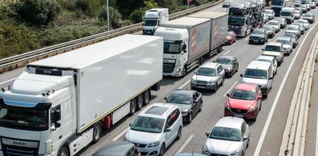 España es uno de los países de Europa donde el transporte de mercancías por carretera tiene mayor peso&nbsp;