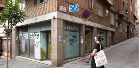 Local ocupado en avenida República Argentina