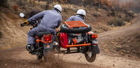 Las Ural son un viaje al pasado; una réplica de las motos de la Wermacht que invadieron la Unión Soviética