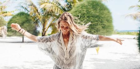 Tendencias de moda para la playa.