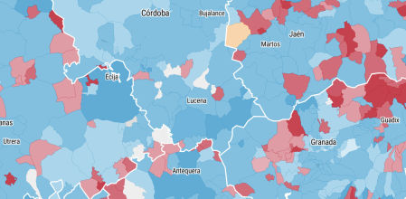 Los populares se han impuesto en cerca de tres de cada cuatro municipios de la comunidad