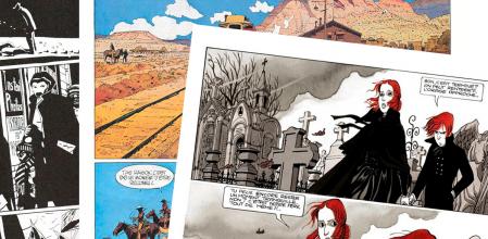 Páginas de algunos de los autores analizados: Muñoz, Giraud e Yslaire