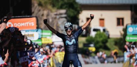 La victoria de Verona en Dauphiné dio alas al Movistar.