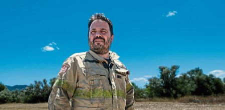 24062022 Mora d’Ebre ,Entrevista Marc Castellnou, inspector bombero del GRAF