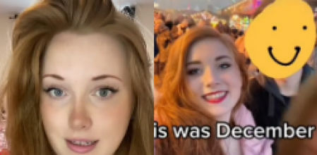 Pia Blossom explica su curiosa experiencia