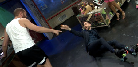 David Broncano, a Nia y Edurne: