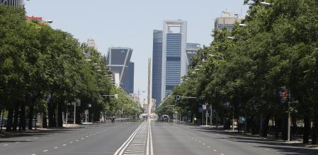 El paseo de la Castellana tendrá nuevo carril bici.
