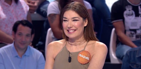 Raquel Revuelta como invitada en 'Pasapalabra'.