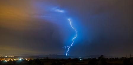 Tormenta de verano en Manlleu.