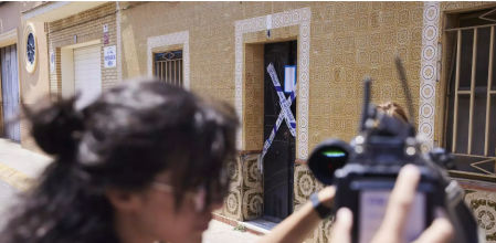 Imagen de la vivienda donde se cometió el crimen.