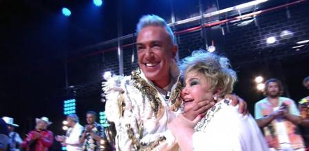 Karina emocionada en el 'Sálvame Mediafest'