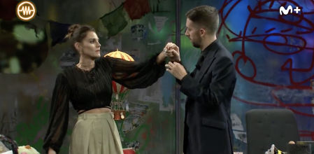 El surrealista momento entre Broncano y Amaia Salamanca en ‘La Resistencia’