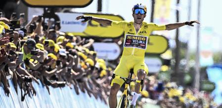 Wout Van Aert ha sido uno de los deportistas más destacados de Jumbo Visma.