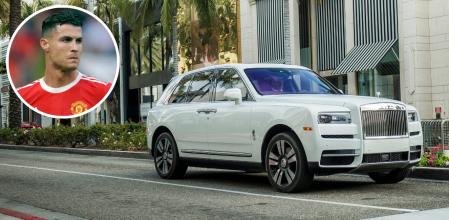 El garaje de Cristiano Ronaldo cuenta con fabulosos automóvilies, como el Rolls-Royce Cullinan&nbsp;