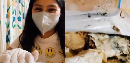 Encuentra un sándwich que guardó en 2020 en su mochila y se hace viral mostrando el resultado