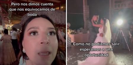 Van a la boda de unos amigos y esta es su reacción al ver que se han equivocado de ceremonia