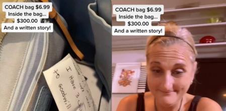 Compra un bolso de segunda mano que en su interior esconde un inesperado culebrón